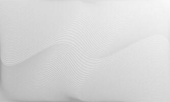 Grey Flow Wave Stripe Background Vector