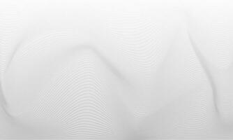 Grey Flow Wave Stripe Background Vector