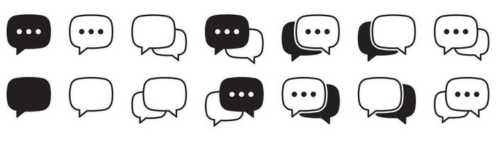 Chat icon. Talk bubble speech sign. Comment icon. Message, speech bubble vector icon.