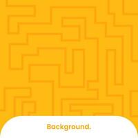 Square pattern background in yellow colors. Colorful background vector illustration.