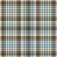 Tartan or plaid vintage color pattern. vector