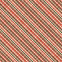 Tartan or plaid vintage color pattern. vector