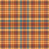 Tartan or plaid vintage color pattern. vector