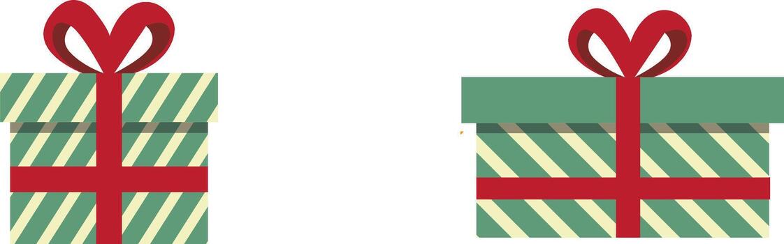 gift boxes set vector