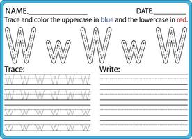 hand drawn tracing worksheets for kids pencontrol and handwriting practice vector