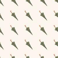 Pattern with umbrella. Hello autumn. Elements on the autumn theme. vector