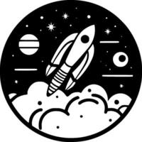 Space - High Quality Vector Logo - Vector illustration ideal for T-shirt graphic