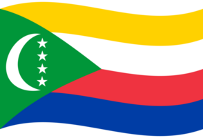 komorerna flagga Vinka. komorerna flagga. flagga av komorerna png