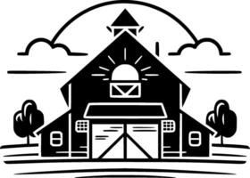 Farmhouse - High Quality Vector Logo - Vector illustration ideal for T-shirt graphic