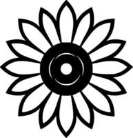 Flower - High Quality Vector Logo - Vector illustration ideal for T-shirt graphic