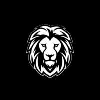 Lion, Minimalist and Simple Silhouette - Vector illustration