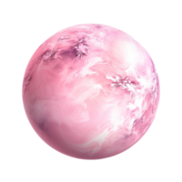 generativ ai, png rosa skön planet