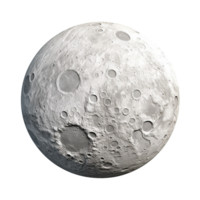 generativ ai, png Mond Planet mit Schöpfer