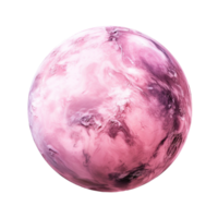 generatief ai, PNG roze mooi planeet