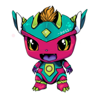 monster ma schattig kawaii baby png