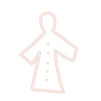 Raincoat for decor png