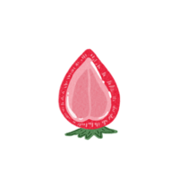 Strawberry drawing for decor png