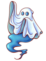 Blue adult ghost png