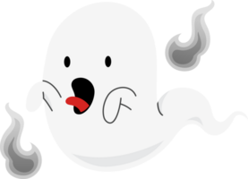 ilustración de fantasma de halloween png