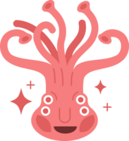 extraterrestre rose monstre png