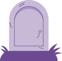 Halloween tomb illustration png