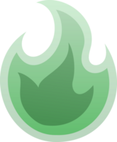 dia das Bruxas verde fogo fantasma espírito png