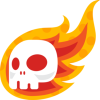 Víspera de Todos los Santos fuego cráneo cabeza png