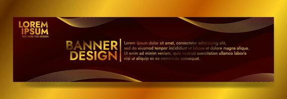 Abstract red luxury liquid Wave Banner Template vector