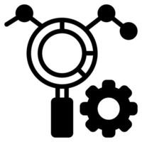 Data Insights Icon Illustration vector