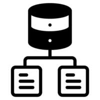 Data Architecture Icon Illustration vector