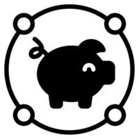 Hadoop Ecosystem Icon Illustration vector