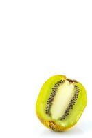 Kiwi fruit  on white background photo