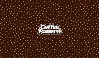 coffee beans pattern. background coffee beans pattern. Seamless Coffee Bean Pattern for packaging. coffee beans wallpaper. vector