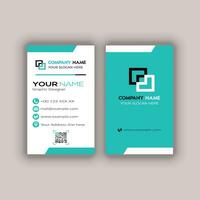 Modern Vertica double-sided round business card template. Vector mockup. Stationery design