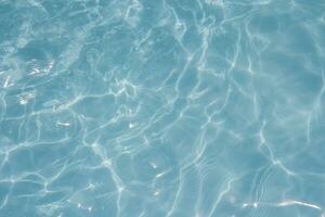 blue water surface background texture photo