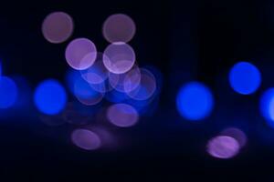 defocused lights bokeh photo