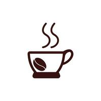 café taza icono y símbolo vector modelo ilustración