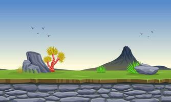 Game Platform Seamless 2D Background Design vector