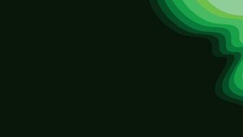 Abstract different  layer dark green background. This creative layer wavy background will help you to express your view to the world. vector