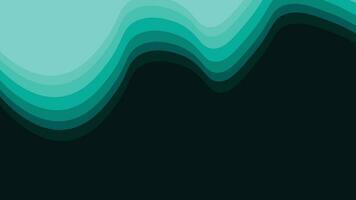 Abstract wavy shape motion different layer color background. vector