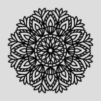 afirmaciones mandalas para papel corte y colorante libro vector