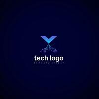 creativo letra X logo diseño con punto o punto símbolo, letra X logo degradado diseño, geométrico flecha forma con píxel puntos trama de semitonos origami estilo. usable para negocio y tecnología logotipos plano logo vector