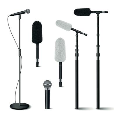 Microphones Realistic Set