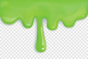 Realistic Slime Liquid vector