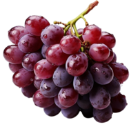 Grapes isolated on transparent background, created with generative AI png