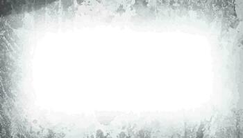 a white square frame on a grunge background vector