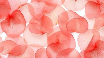 Begonia flower pattern background. Begonia flower background texture. Generative AI photo