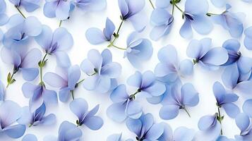 Baptisia flower pattern background. Flower background texture. Generative AI photo