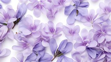 Baptisia flower pattern background. Flower background texture. Generative AI photo