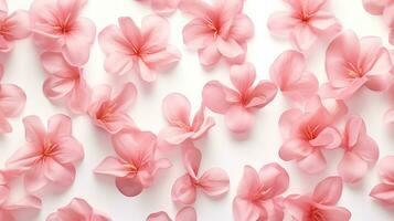 Azalea flower pattern background. Flower background texture. Generative AI photo